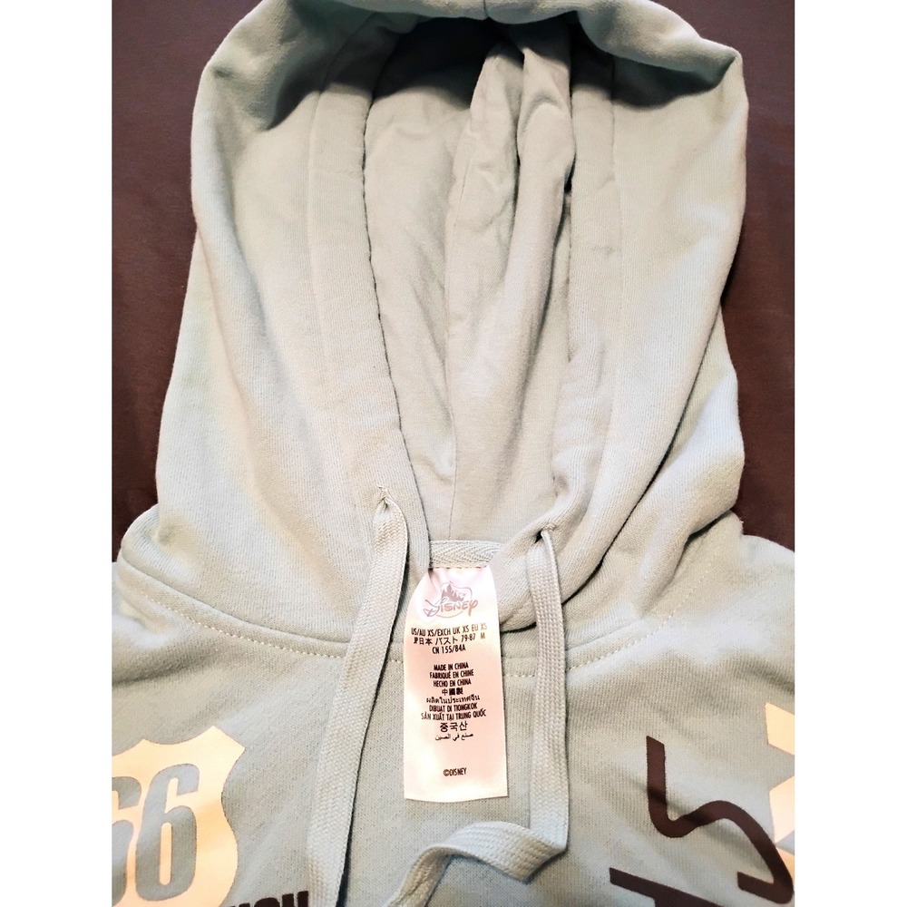 Disney Pixar Cars Radiator Springs Cropped Hoodie cozy athleisure lounge XS - Picture 3 of 7